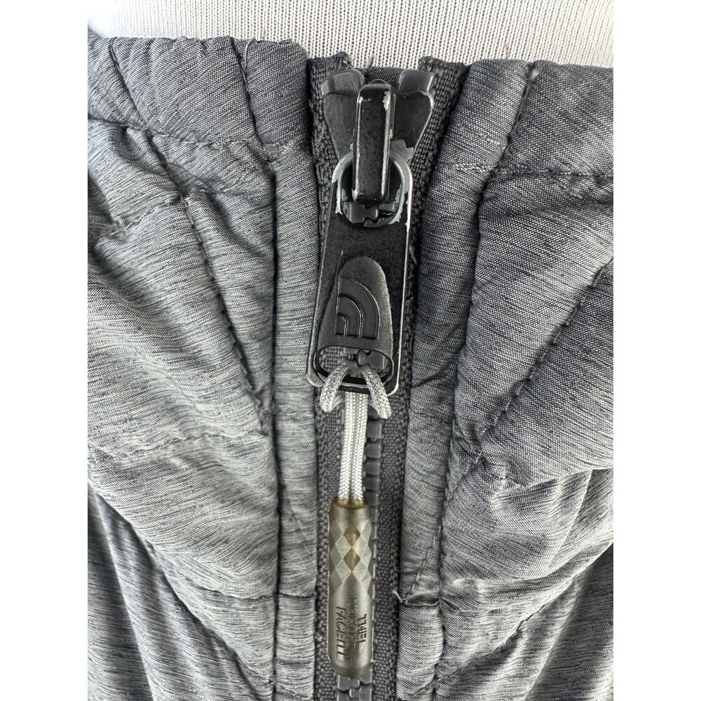 The North Face ThermoBall Parka Jacket Gray Puffer Hooded Outdoor Women's Medium - Picture 6 of 16